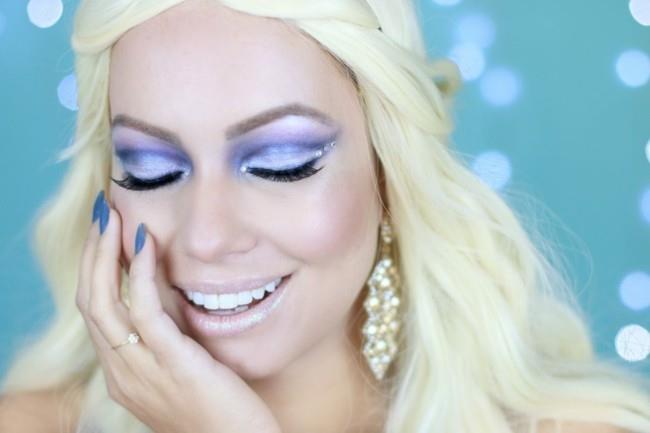 ice queen make up καρναβάλι make up καρναβάλι