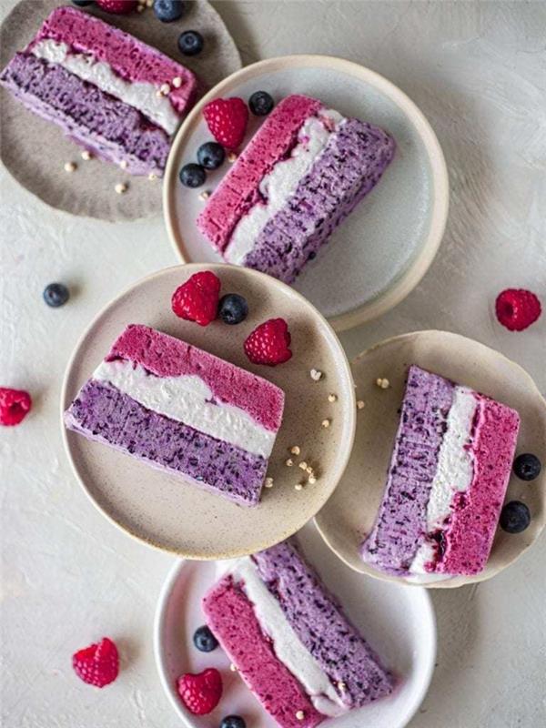Φτιάξτε το δικό σας κέικ παγωτού ροζ