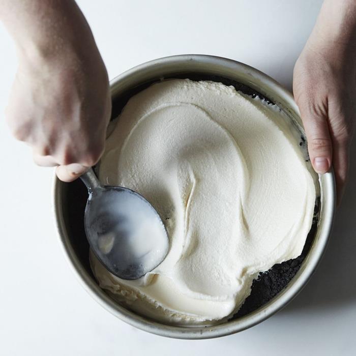 Φτιάξτε το δικό σας κέικ παγωτού βήμα προς βήμα