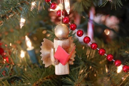 Φτιάξτε αγγέλους ως χριστουγεννιάτικη διακόσμηση με χυλοπίτες