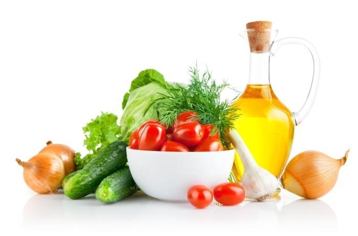 αποτοξίνωση detox oil τραβώντας βιολογικά λαχανικά κρεμμύδια σκόρδο