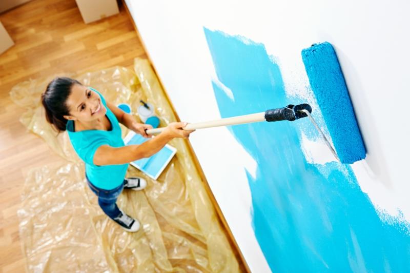 χαλαρωτικές ιδέες βαφής τοίχου μπλε τοίχοι χρωματίζουν ιδέες