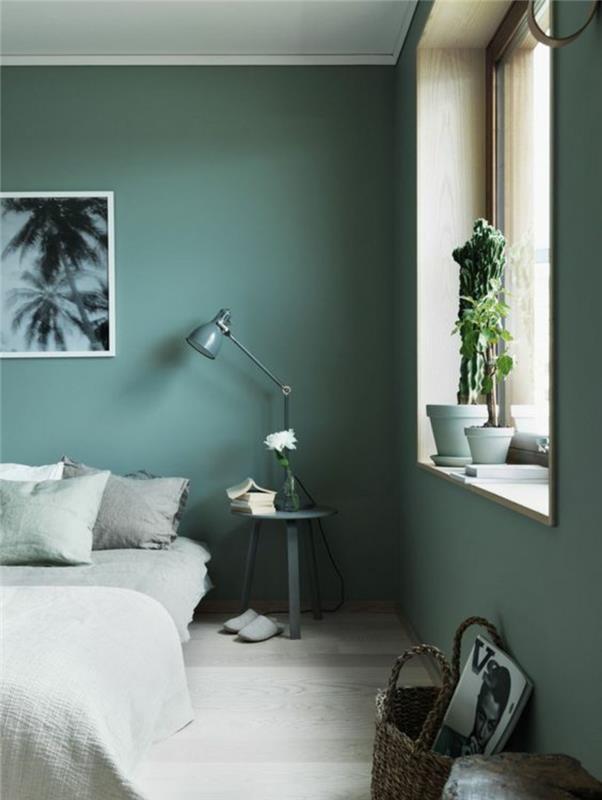 χαλαρωτικές ιδέες βαφής τοίχου σκούρες πράσινες τοιχοποιίες χρωματίζουν ιδέες