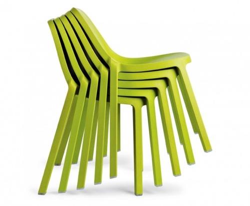εργονομικές βιώσιμες καρέκλες γραφείου πλαστικές πράσινες emeco philippe starck