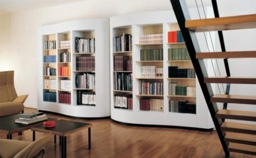 καταπληκτικές πρακτικές οικιακές βιβλιοθήκες χτισμένες στην κασίνα
