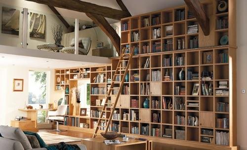 εξαιρετικές πρακτικές βιβλιοθήκες για το σπίτι ράφια τοίχου ξύλο