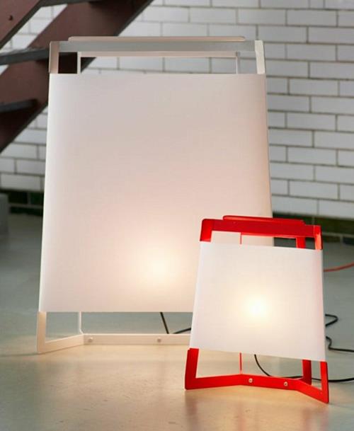 εκπληκτικές μοντέρνες λάμπες ιδέες επιτραπέζια φωτιστικά ιδιόμορφο σχέδιο