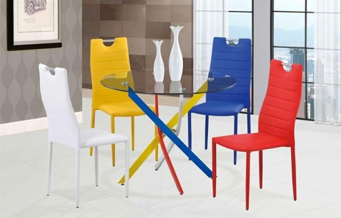 καρέκλες τραπεζαρίας ζωντανές ιδέες επιπλώνοντας παραδείγματα deco ιδέες βιώσιμη μόδα bauhaus