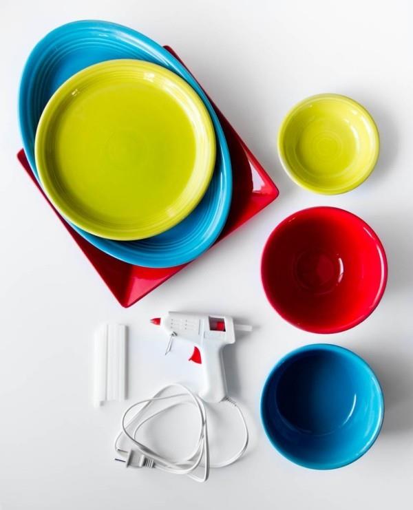 Φτιάξτε τα δικά σας χειροποίητα πιάτα με 2 χρώματα