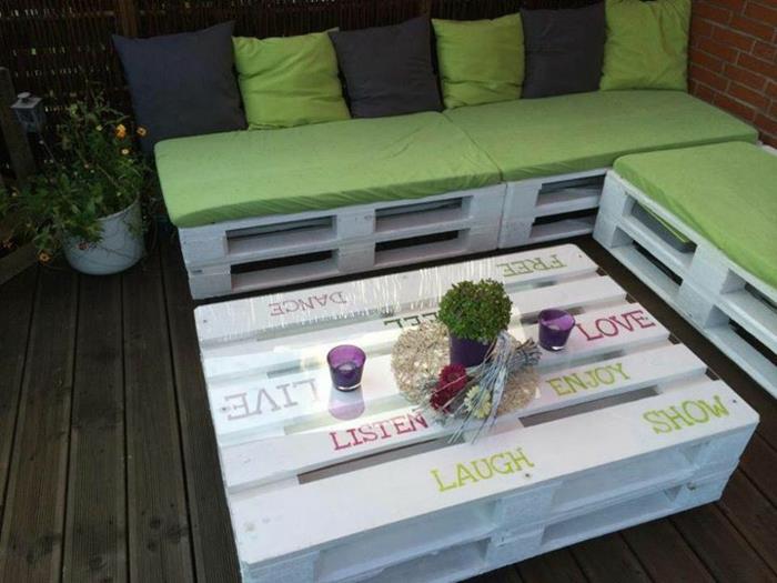 ευρώ παλέτα ξύλινη παλέτα έπιπλα τραπεζάκι σαλονιού καναπές μπαλκόνι έπιπλα σχέδιο βεράντα