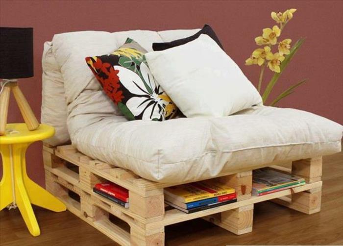 πολυθρόνα καναπέ έπιπλα από ξύλο παλέτας από ξύλο παλέτας