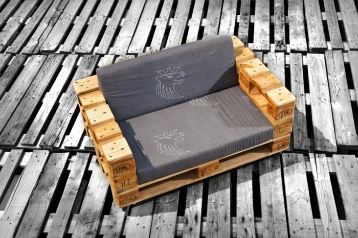 ευρώ παλέτες ξύλινες παλέτες DIY καναπές επίπλων φτιάξτε μόνοι σας