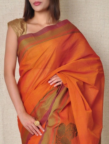 „Kanchi Cotton Handmade Saree“