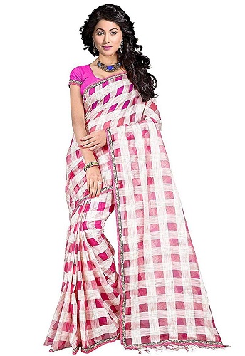 Organza Cotton Saree