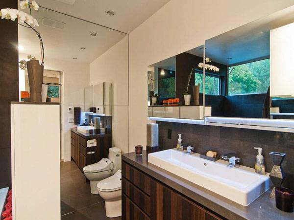 τουαλέτα μπάνιου ιδέα πολυτέλειας και πολυτελούς σπιτιού