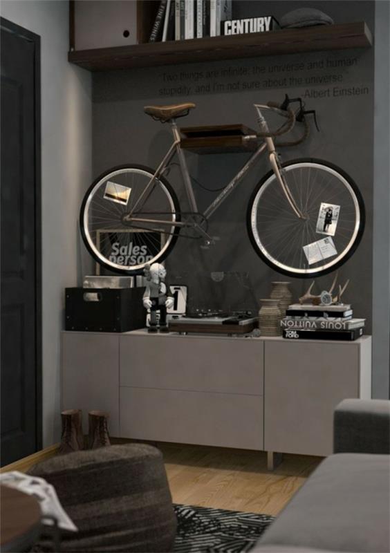 ποδήλατο περίπτερο σαλόνι κρεμαστό σχήμα τοίχου