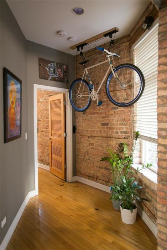 ποδήλατο τοίχο βάση οροφή σπίτι κρεμασμένο