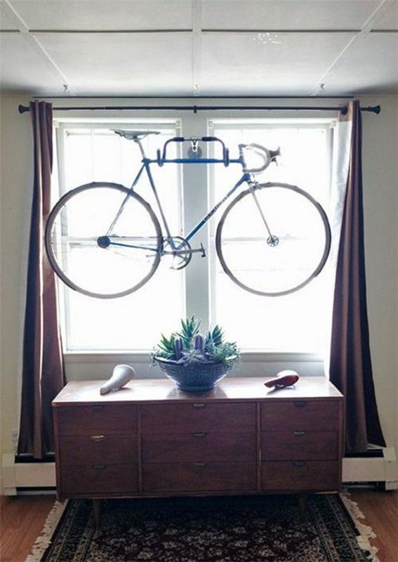 παράθυρο βάσης ποδηλάτου εξοικονόμηση χώρου