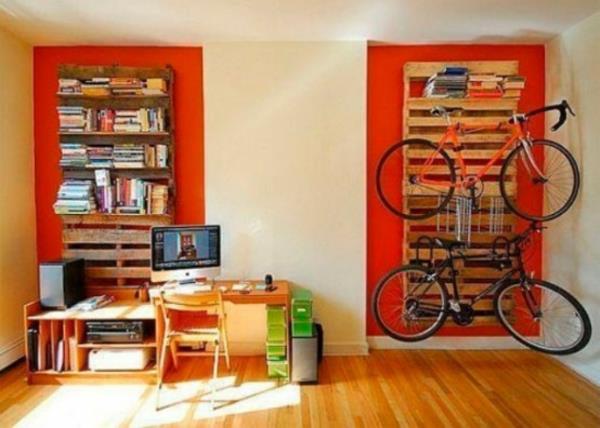 ποδήλατο τοίχο σχεδιασμός ράφια σπίτι