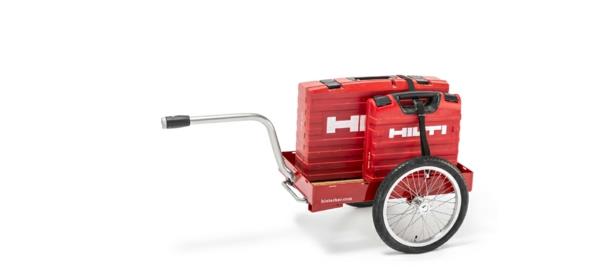 ρυμουλκούμενο ποδήλατο ποδήλατο κόκκινο hilti