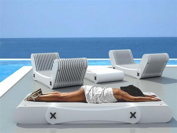 αναδιπλούμενα έπιπλα εξωτερικού χώρου yoanndesign codex lounger