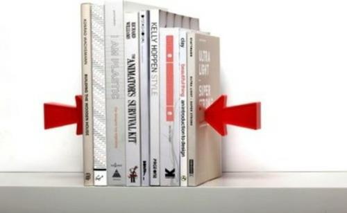φανταστικά bookends βιβλία περιπέτειας κόκκινο βέλος