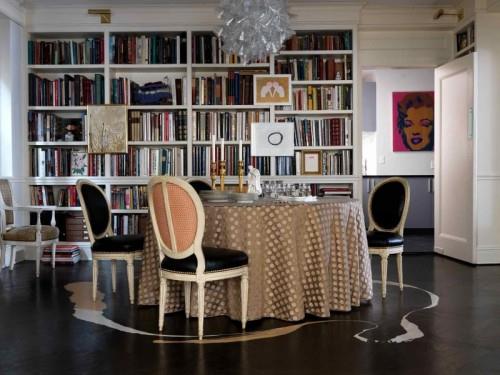 φανταστικές καρέκλες βιβλιοθήκης βιβλιοθήκης στο σπίτι
