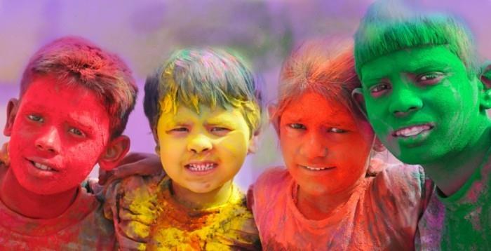 χρώματα παιδιά φεστιβάλ