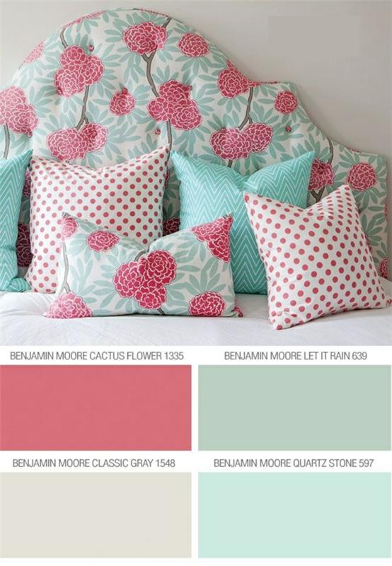 σχέδιο χρωμάτων υπνοδωμάτιο τάση χρώματα benjamin moore