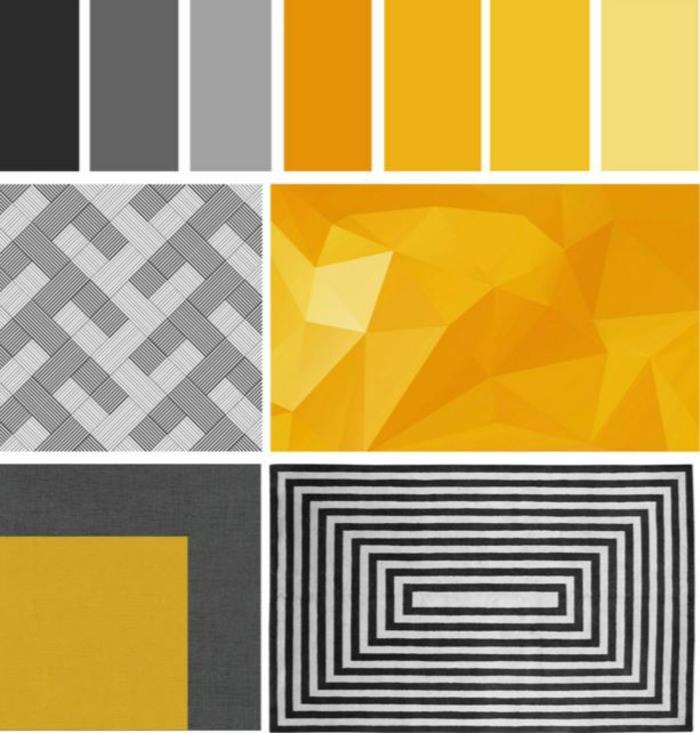 σχεδιασμός χρώματος ζωντανές ιδέες κίτρινα βήματα