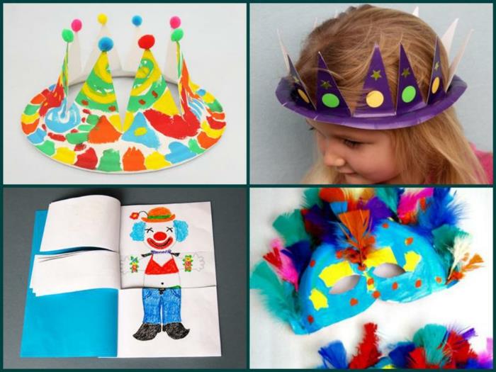 Φτιάξτε καρναβαλικές χειροτεχνίες με παιδιά φτιάξτε καρναβαλικές διακοσμήσεις 4