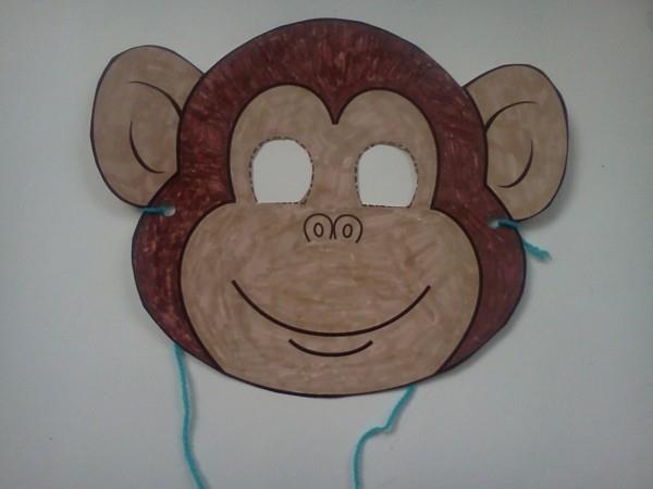 αποκριάτικες μάσκες tinker πίθηκος πιτσιρικάς ιδέες χειροτεχνίας καρναβάλι
