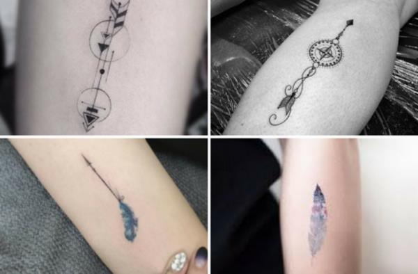 φτερά εθνικά μοτίβα τατουάζ γυναίκες
