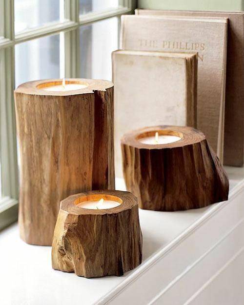 ιδέες φενγκ σούι κεριά κηροπήγια από φώτα τσαγιού ξύλου