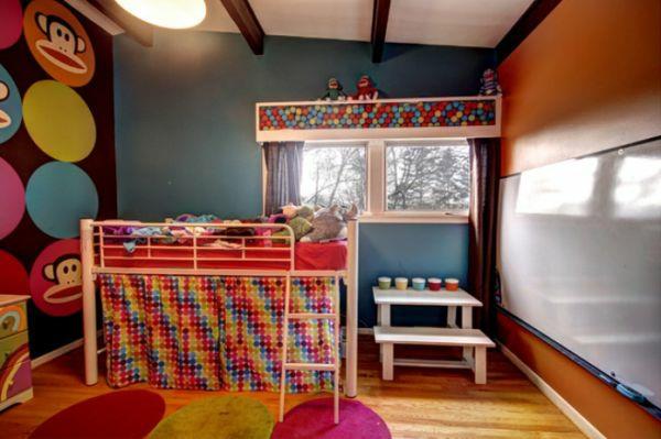 ιδέες για φενγκ σούι ιδέες παιδικό πολύχρωμο παιδικό δωμάτιο