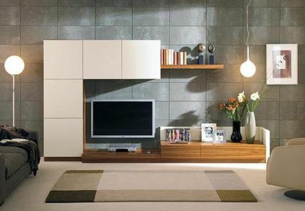 ikea χαλί σαλόνι τηλεόραση ντουλάπι πάτωμα φωτιστικό