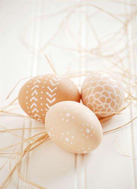 εορταστικά Πασχαλινά αυγά γκαλερί Πασχαλινά αυγά σχέδιο λευκό