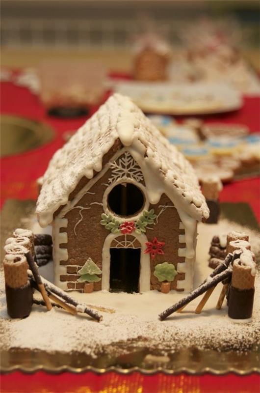εορταστική διακόσμηση τραπεζιού χριστουγεννιάτικα καλύτερα Χριστουγεννιάτικα μπισκότα σπίτι