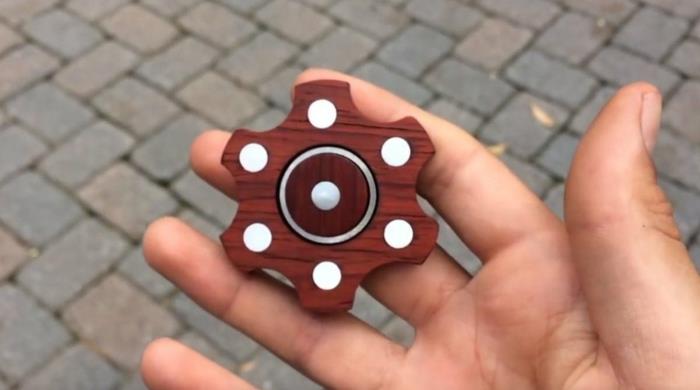 fidget spinner φτιάξτε ρουλεμάν από ξύλο