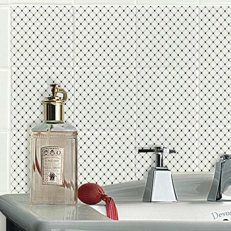 αυτοκόλλητο πλακιδίων μπάνιο κουζίνα κεραμίδι τοίχο κεραμίδι μοτίβο WA314-23