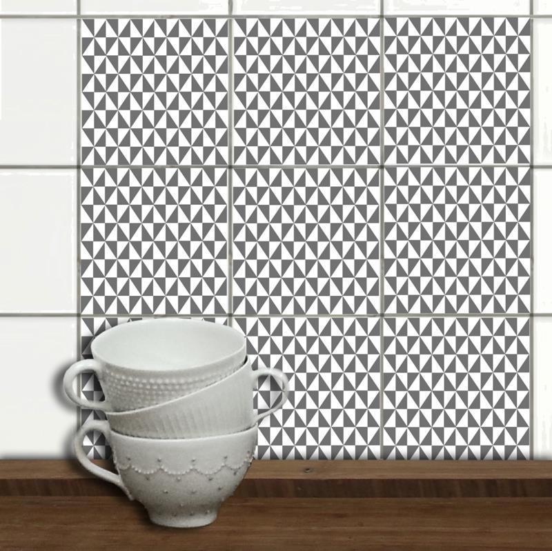 αυτοκόλλητο με πλακάκια μπάνιο κουζίνα κεραμίδι τοίχο κεραμίδι μοτίβο WA314-24