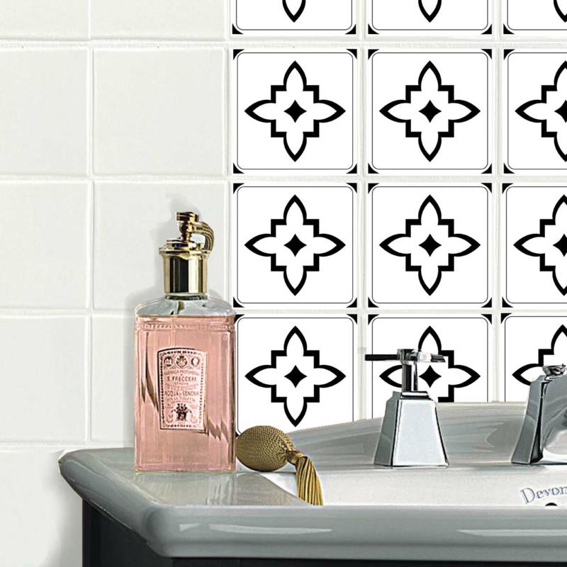 αυτοκόλλητο με πλακάκια μπάνιο κουζίνα κεραμίδι τοίχο κεραμίδι μοτίβο WA314-37b