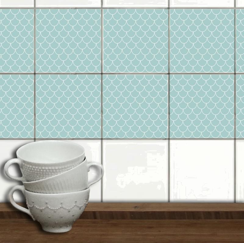 αυτοκόλλητα πλακάκια μπάνιο κουζίνα κεραμίδι τοίχο κεραμίδι μοτίβο WA414-10