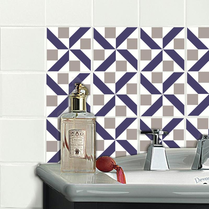 αυτοκόλλητα πλακάκια μπάνιο κουζίνα κεραμίδι τοίχο κεραμίδι μοτίβο WA414-7b