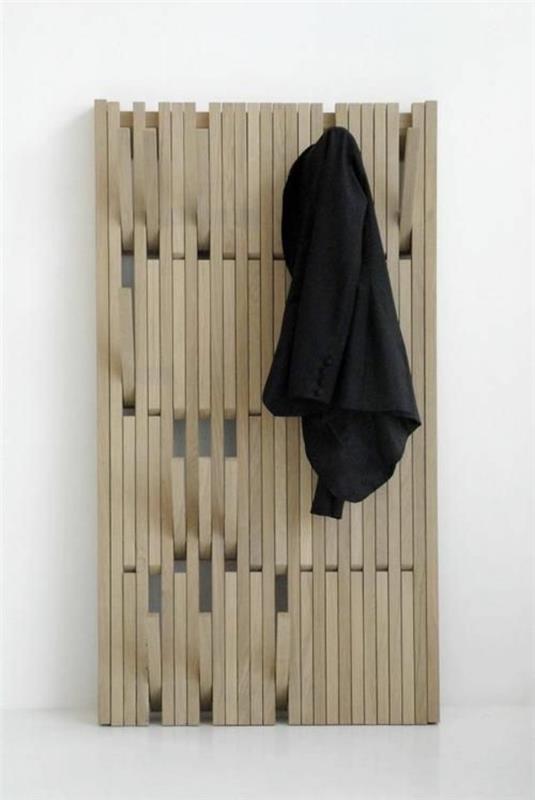 διάδρομος σχεδιασμός επίπλων ξύλινα ράφια ρούχων ράφια ράφια γκαρνταρόμπα