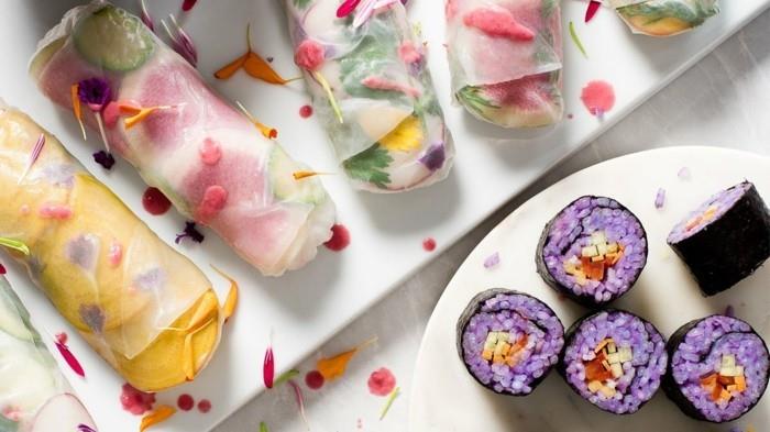 τάσεις τροφίμων 2018 Γερμανία instagram asia food spring rolls