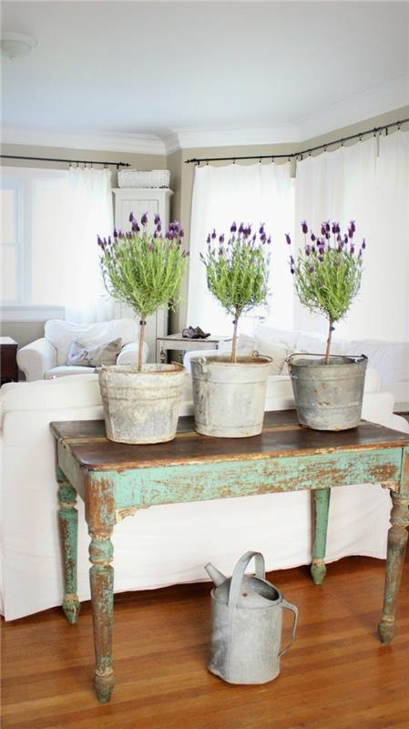 γαλλικά country έπιπλα τραπεζάκι σαλονιού shabby chic στυλ