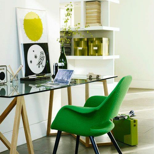 άνοιξη επίπλωση καρέκλα πράσινο γραφείο κουτιά με εικόνες