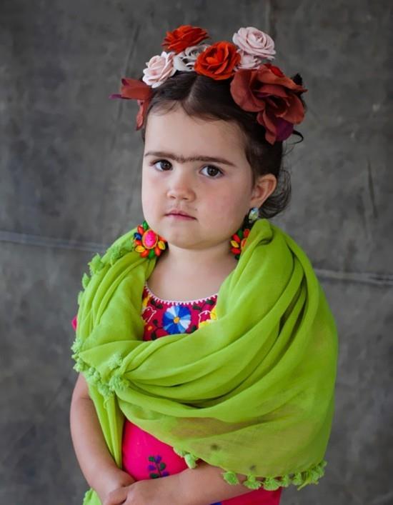 αποκριάτικα κοστούμια frida kahlo παιδιά