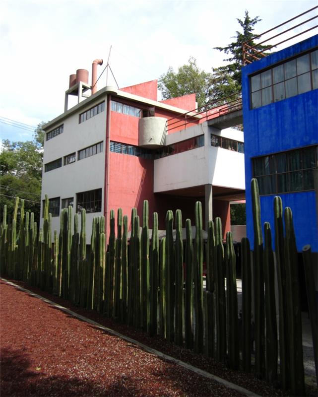 frida kahlo και diego rivera twin house diagonal